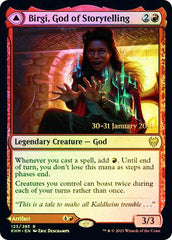 Birgi, God of Storytelling // Harnfel, Horn of Bounty [Kaldheim Prerelease Promos] | Clutch Gaming