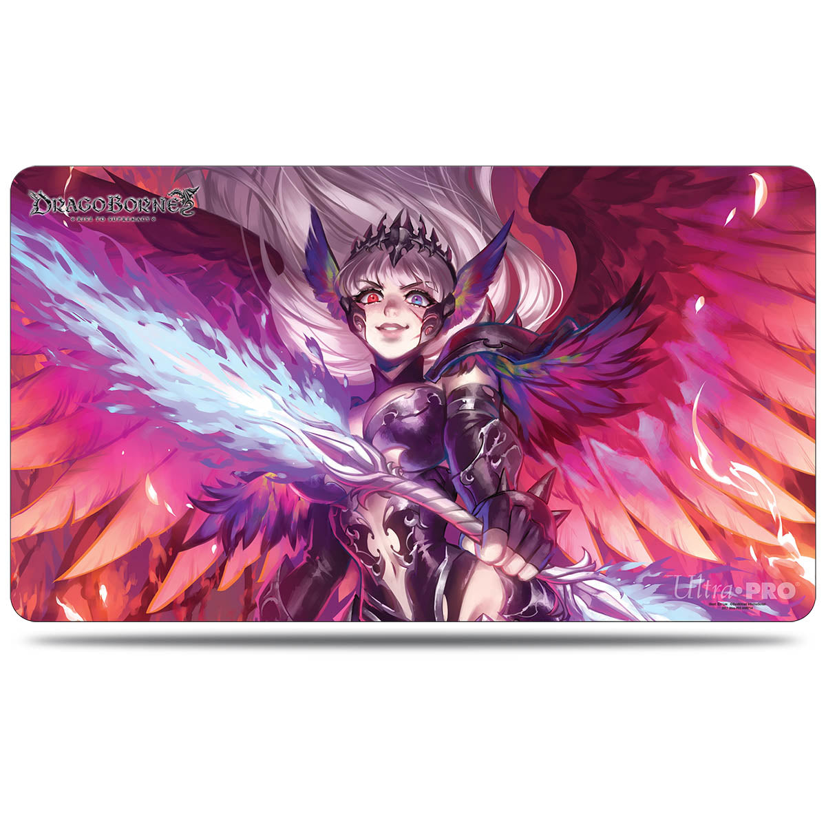 Ultra PRO: Playmat - Dragoborne Oath of Blood (Red Angel) | Clutch Gaming