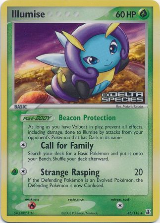 Illumise (45/113) (Stamped) [EX: Delta Species] | Clutch Gaming