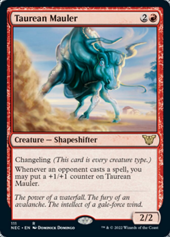 Taurean Mauler [Kamigawa: Neon Dynasty Commander] | Clutch Gaming