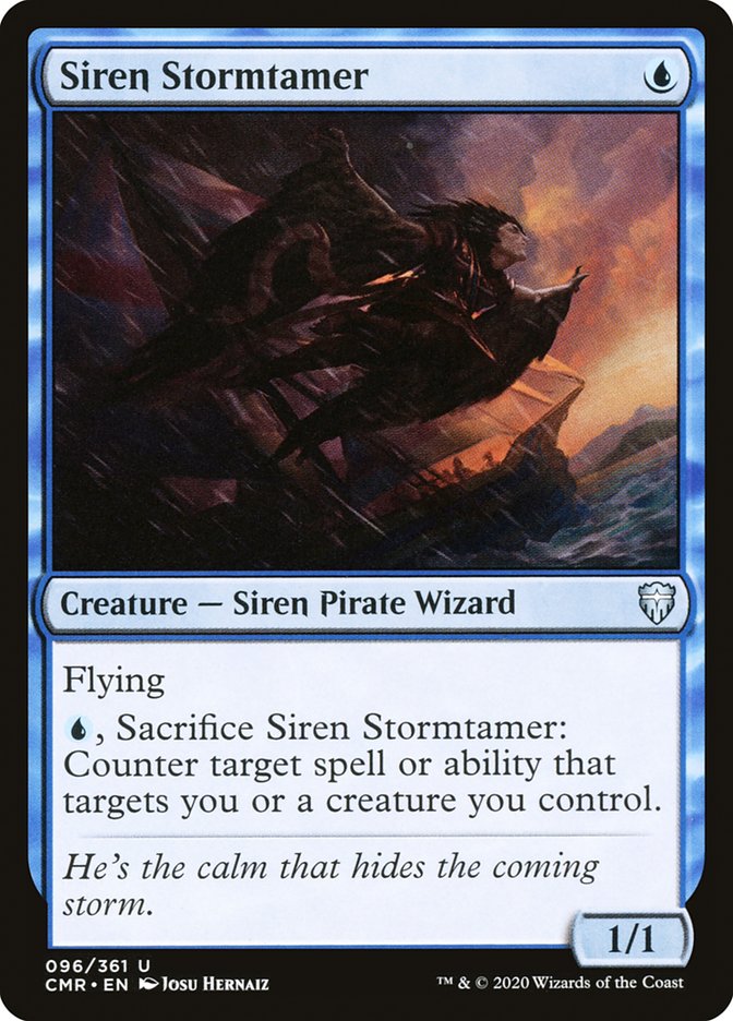 Siren Stormtamer [Commander Legends] | Clutch Gaming