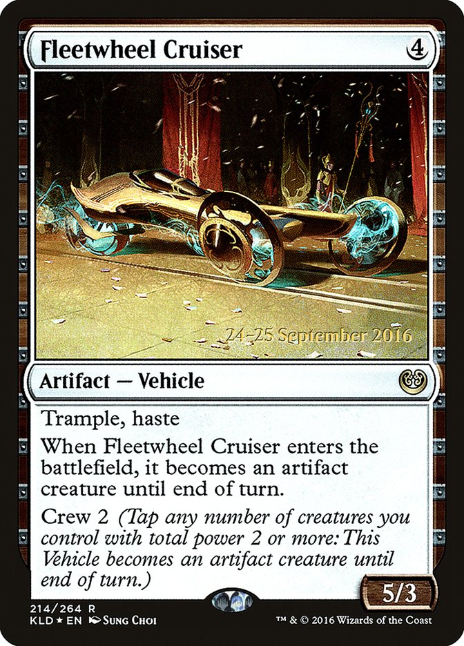 Fleetwheel Cruiser [Kaladesh Prerelease Promos] | Clutch Gaming