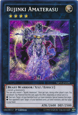 Bujinki Amaterasu [MP15-EN029] Secret Rare | Clutch Gaming