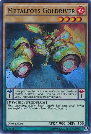 Metalfoes Goldriver [OP03-EN004] Super Rare | Clutch Gaming