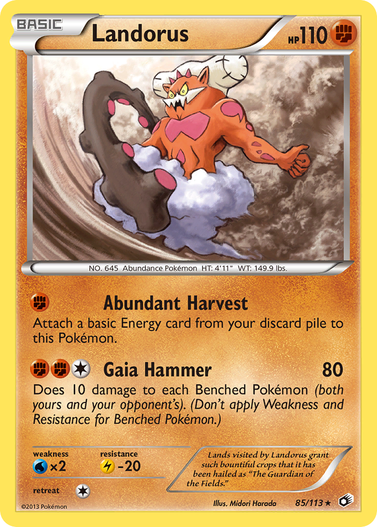 Landorus (85/113) [Black & White: Legendary Treasures] | Clutch Gaming