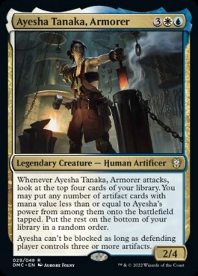 Ayesha Tanaka, Armorer [Dominaria United Commander] | Clutch Gaming