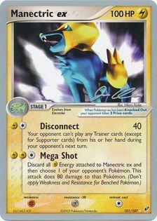 Manectric ex (101/107) (Mewtrick - Jason Klaczynski) [World Championships 2006] | Clutch Gaming