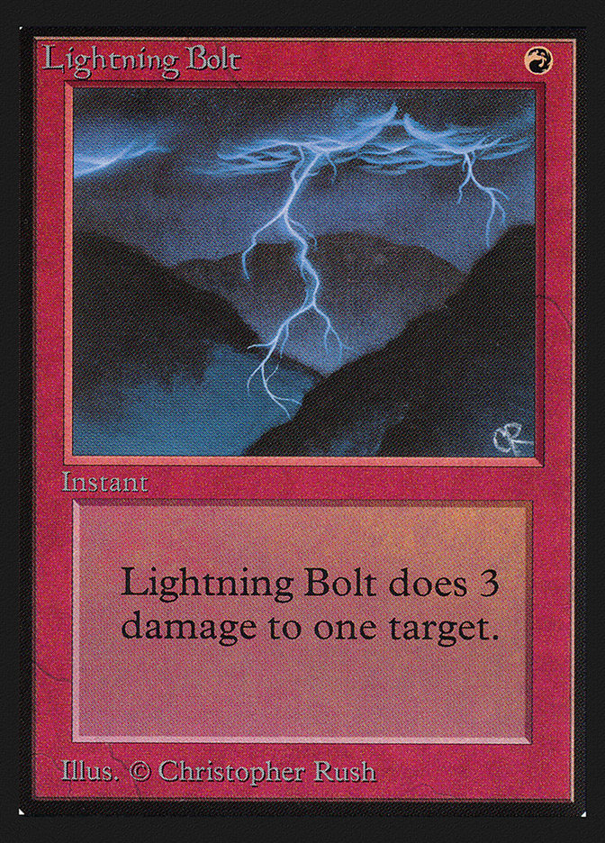 Lightning Bolt [International Collectors' Edition] | Clutch Gaming