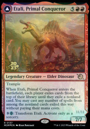 Etali, Primal Conqueror // Etali, Primal Sickness [March of the Machine Prerelease Promos] | Clutch Gaming