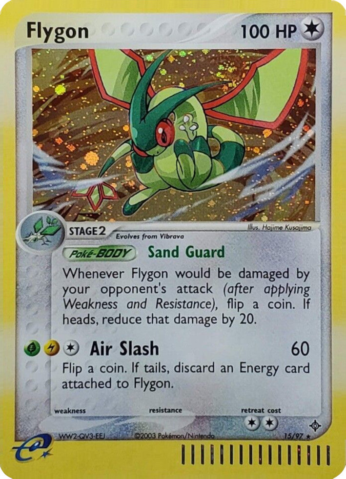 Flygon (15/97) (Theme Deck Exclusive) [EX: Dragon] | Clutch Gaming