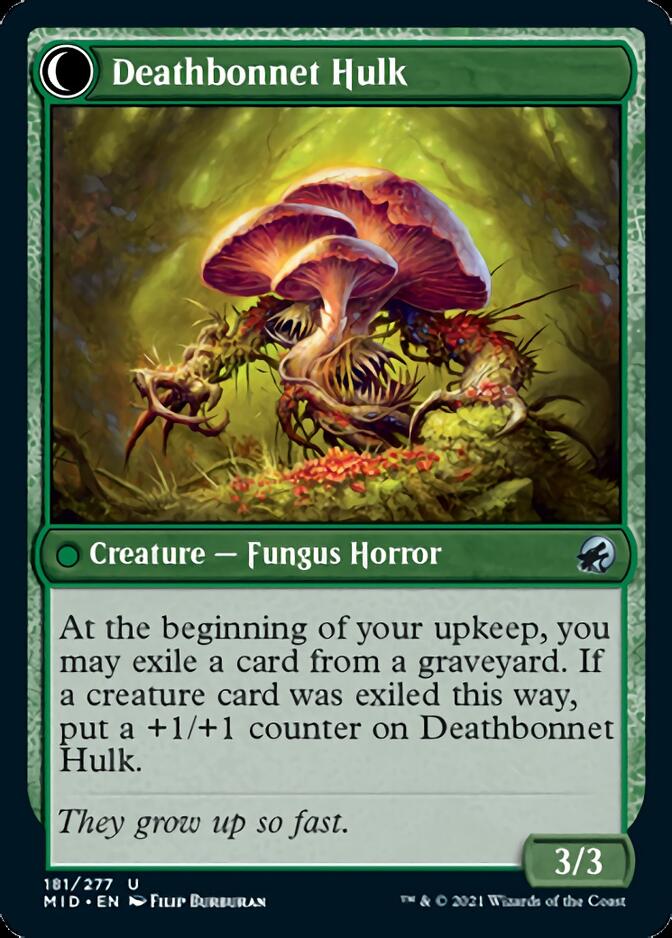 Deathbonnet Sprout // Deathbonnet Hulk [Innistrad: Midnight Hunt] | Clutch Gaming