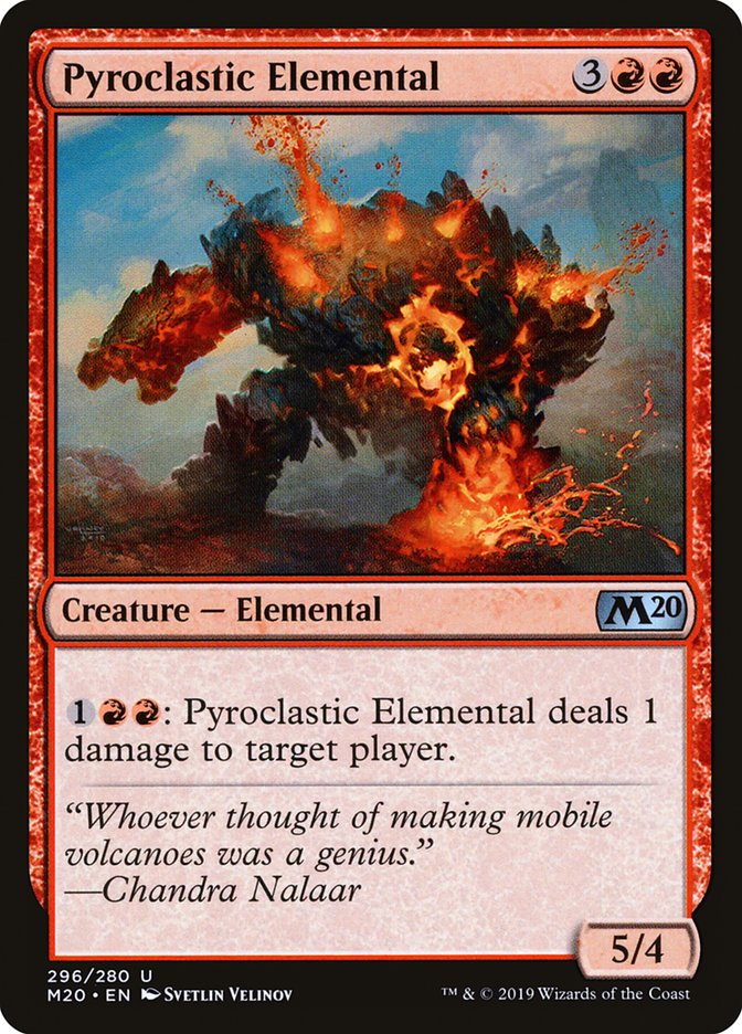 Pyroclastic Elemental [Core Set 2020] | Clutch Gaming