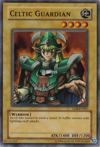 Celtic Guardian [LOB-EN007] Super Rare | Clutch Gaming