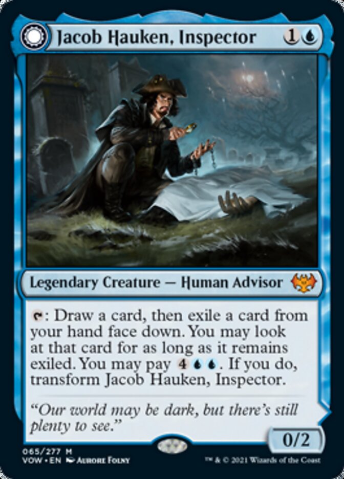 Jacob Hauken, Inspector // Hauken's Insight [Innistrad: Crimson Vow] | Clutch Gaming