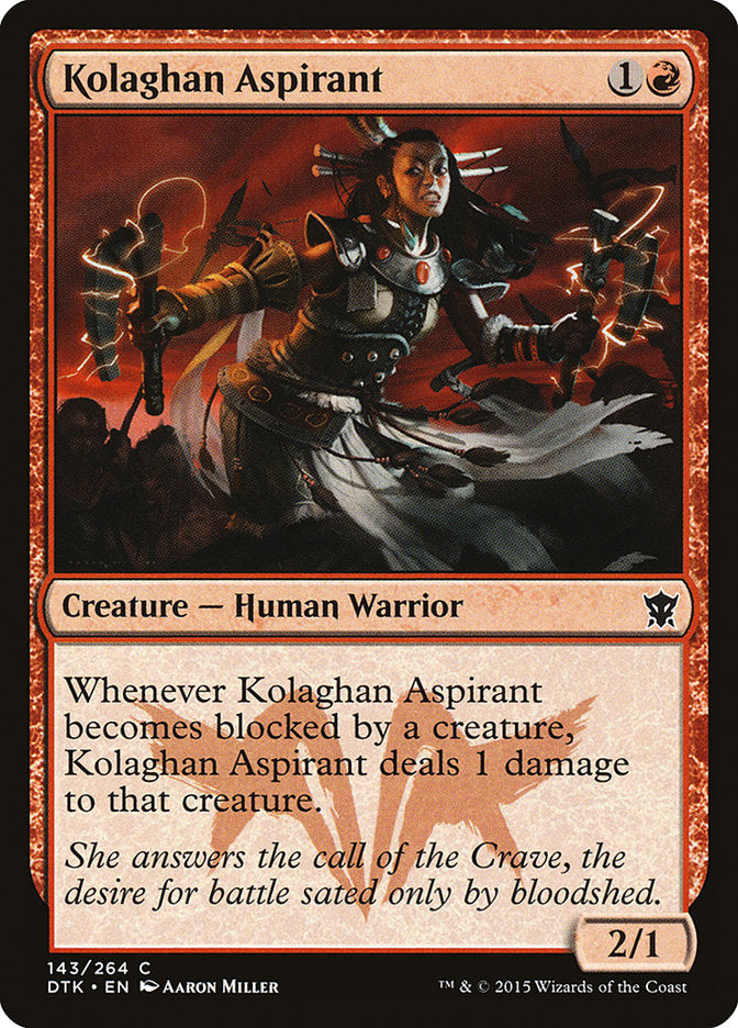 Kolaghan Aspirant [Dragons of Tarkir] | Clutch Gaming