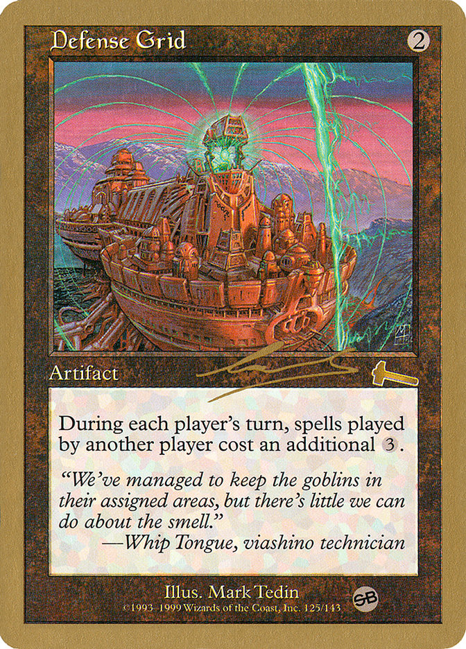 Defense Grid (Nicolas Labarre) (SB) [World Championship Decks 2000] | Clutch Gaming