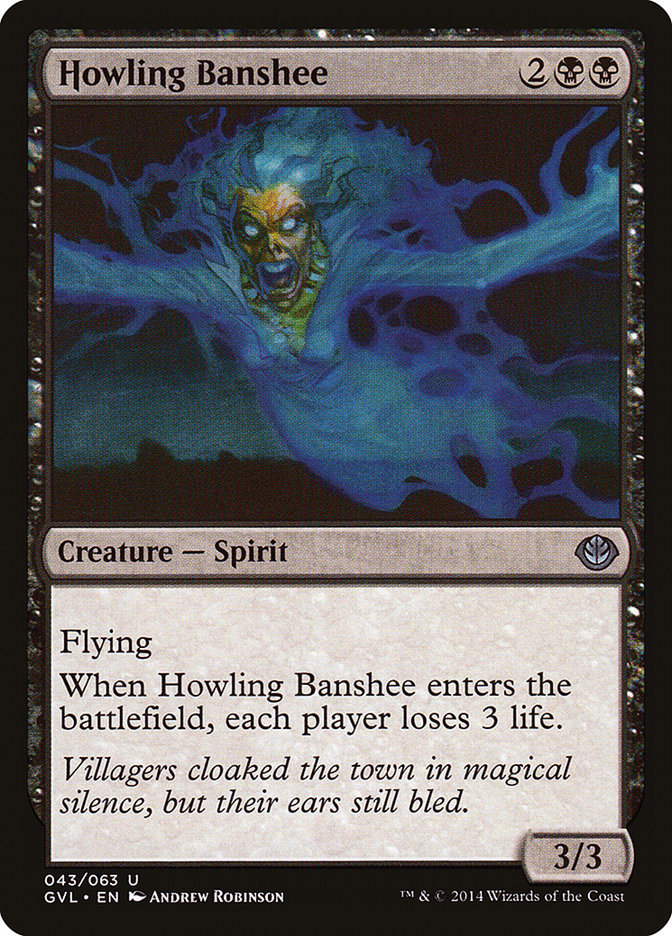 Howling Banshee (Garruk vs. Liliana) [Duel Decks Anthology] | Clutch Gaming