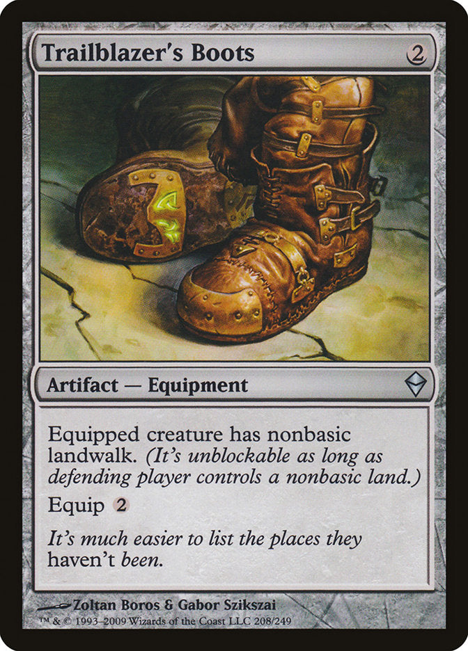 Trailblazer's Boots [Zendikar] | Clutch Gaming