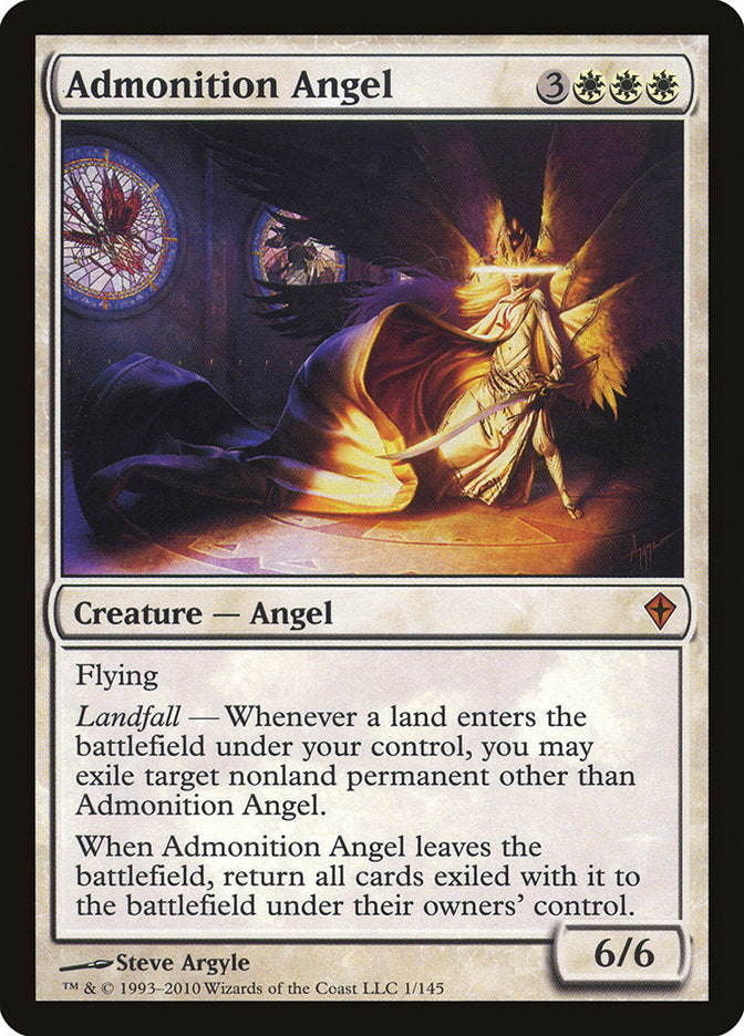 Admonition Angel [Worldwake] | Clutch Gaming