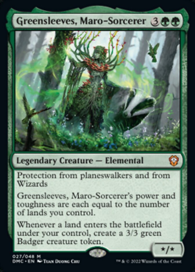 Greensleeves, Maro-Sorcerer [Dominaria United Commander] | Clutch Gaming