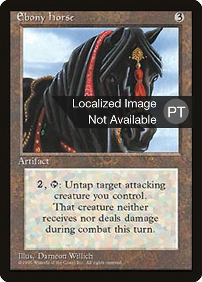 Ebony Horse [Fourth Edition (Foreign Black Border)] | Clutch Gaming