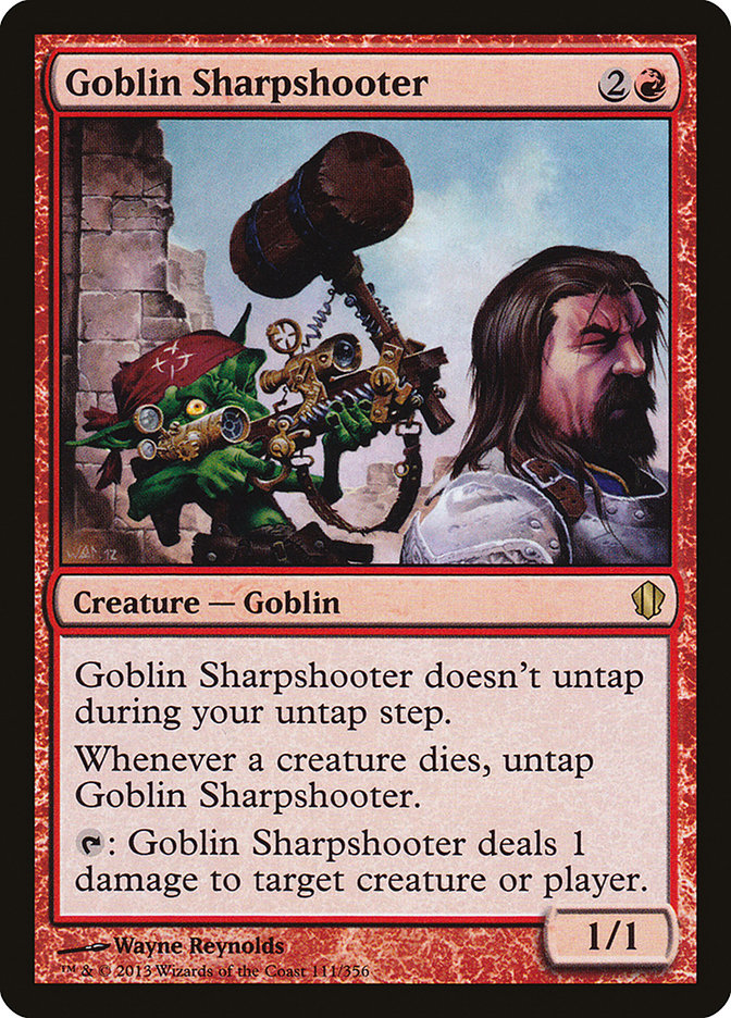 Goblin Sharpshooter [Commander 2013] | Clutch Gaming