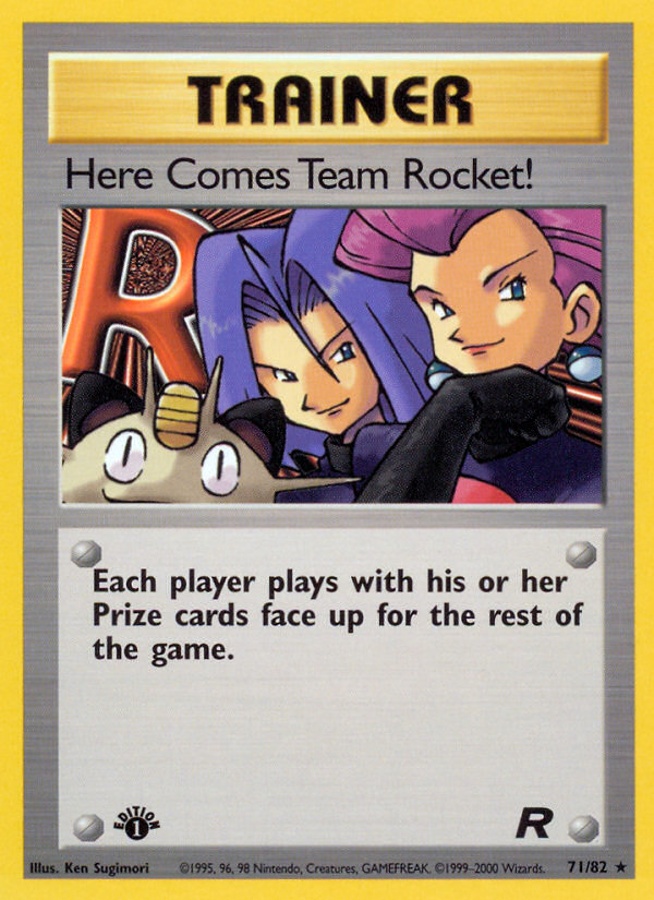 Here Comes Team Rocket! (71/82) [Team Rocket 1st Edition] | Clutch Gaming