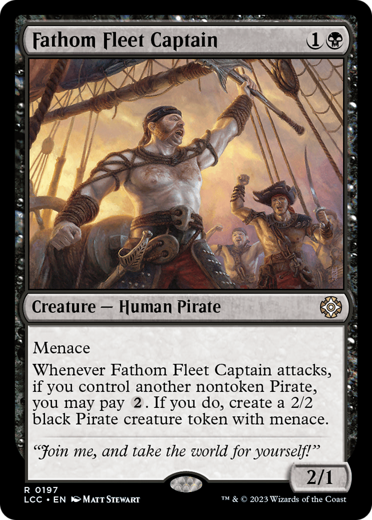 Fathom Fleet Captain [The Lost Caverns of Ixalan Commander] | Clutch Gaming