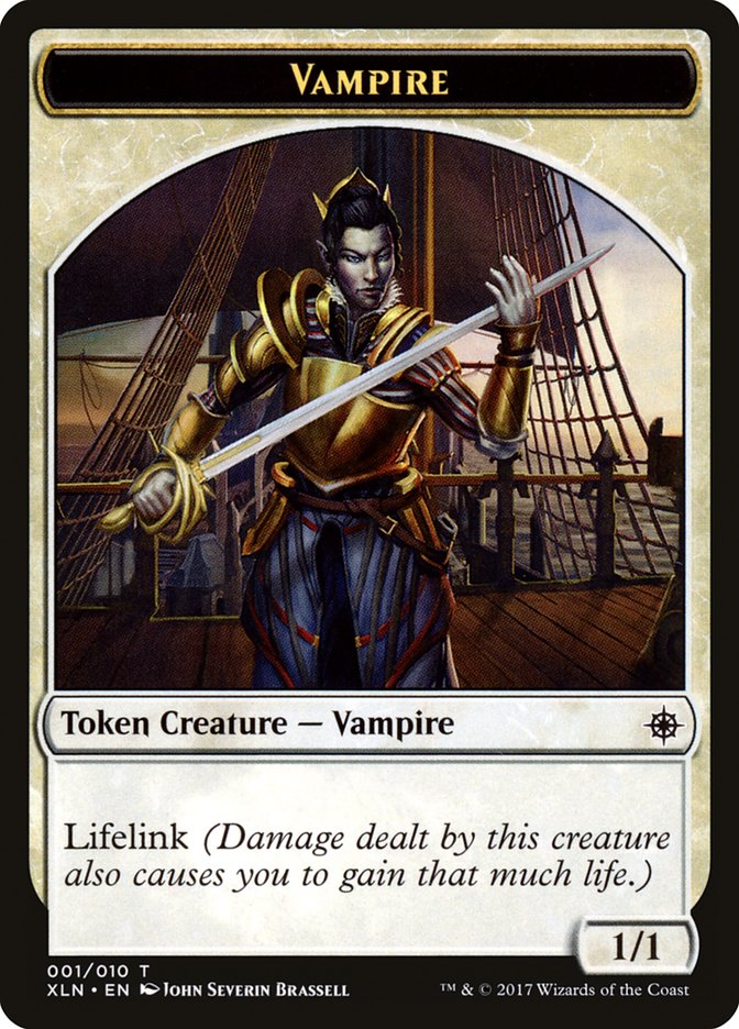 Vampire Token [Ixalan Tokens] | Clutch Gaming