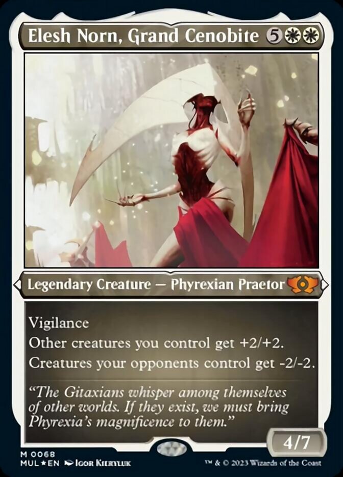 Elesh Norn, Grand Cenobite (Foil Etched) [Multiverse Legends] | Clutch Gaming