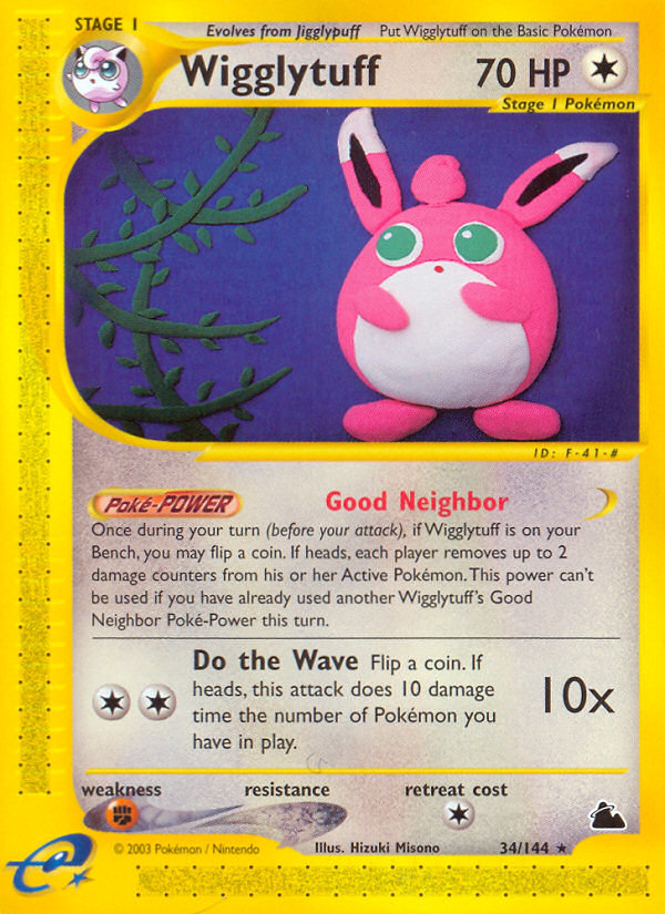 Wigglytuff (34/144) [Skyridge] | Clutch Gaming