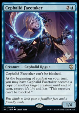 Cephalid Facetaker (Promo Pack) [Streets of New Capenna Commander Promos] | Clutch Gaming