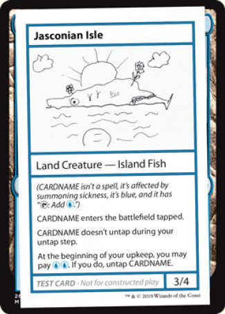 Jasconian Isle (2021 Edition) [Mystery Booster Playtest Cards] | Clutch Gaming