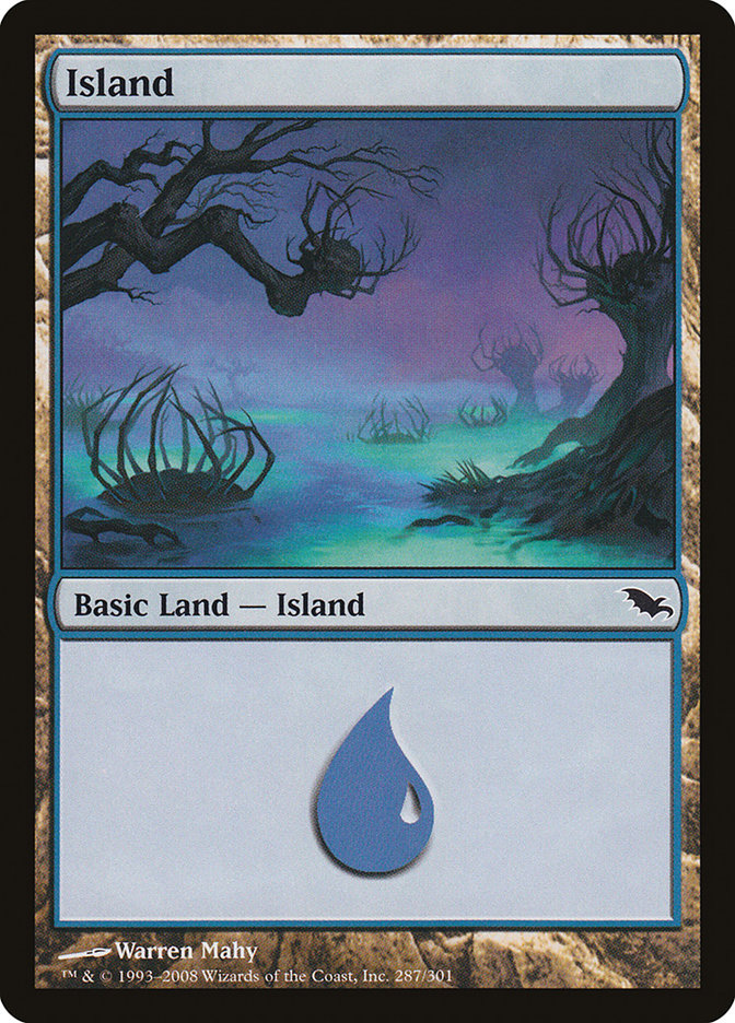 Island (287) [Shadowmoor] | Clutch Gaming