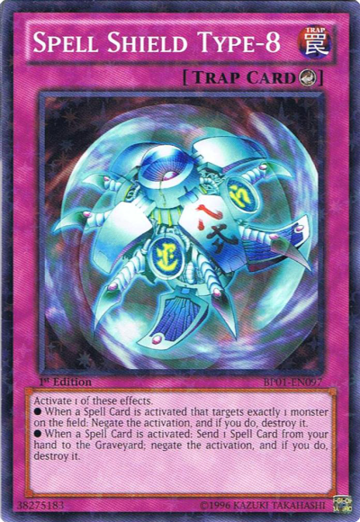 Spell Shield Type-8 [BP01-EN097] Starfoil Rare | Clutch Gaming