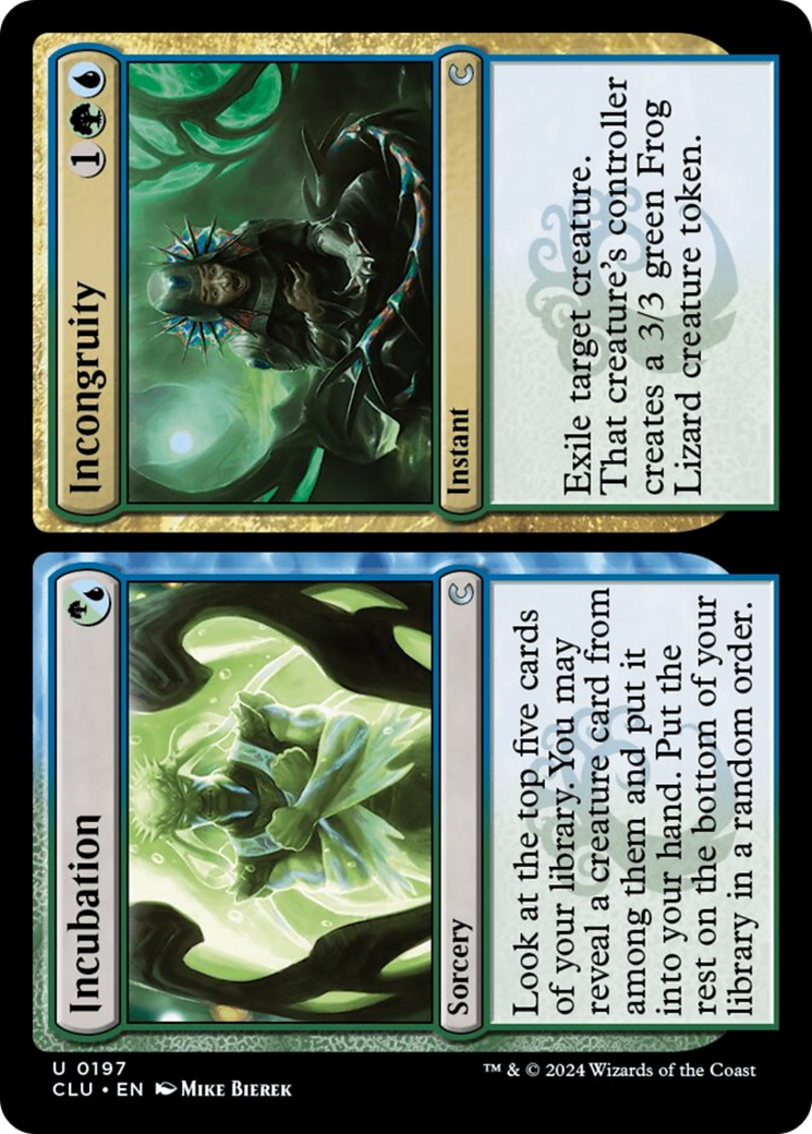 Incubation // Incongruity [Ravnica: Clue Edition] | Clutch Gaming