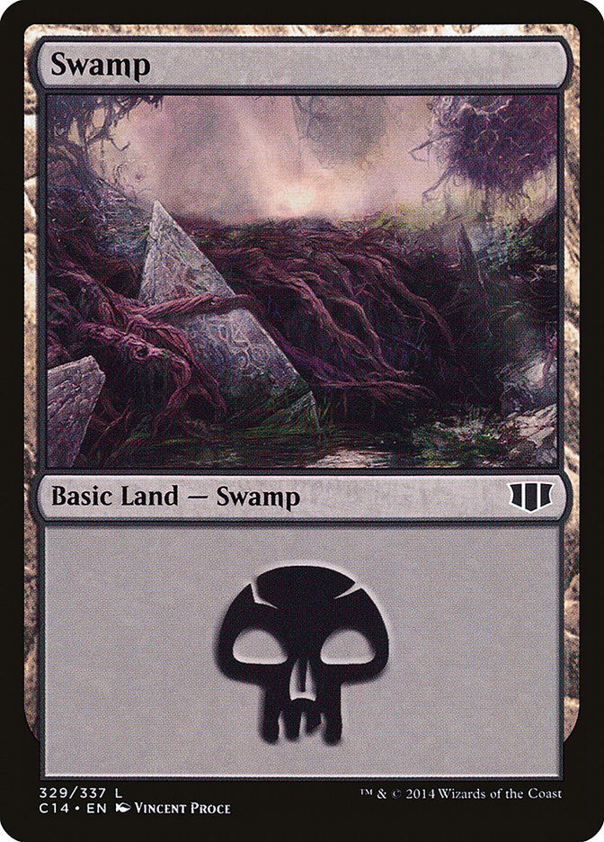 Swamp (329) [Commander 2014] | Clutch Gaming