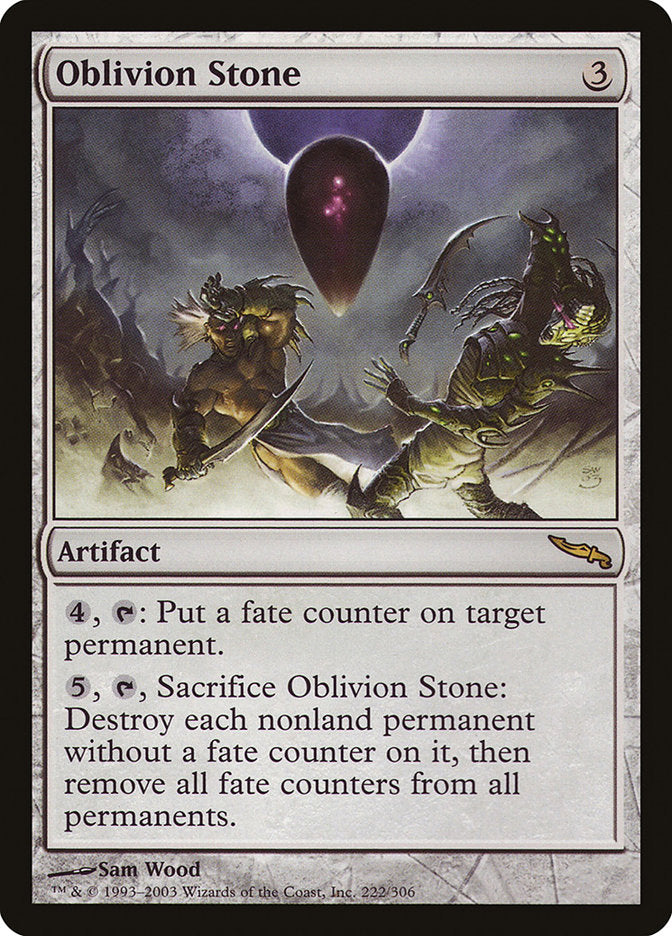 Oblivion Stone [Mirrodin] | Clutch Gaming