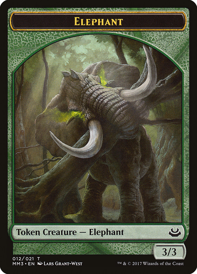 Elephant Token [Modern Masters 2017 Tokens] | Clutch Gaming