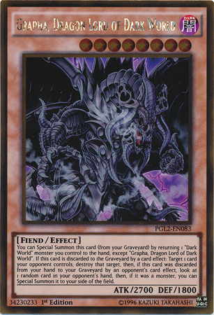 Grapha, Dragon Lord of Dark World [PGL2-EN083] Gold Rare | Clutch Gaming