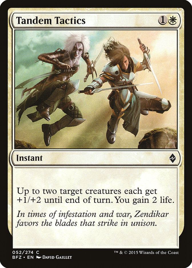 Tandem Tactics [Battle for Zendikar] | Clutch Gaming