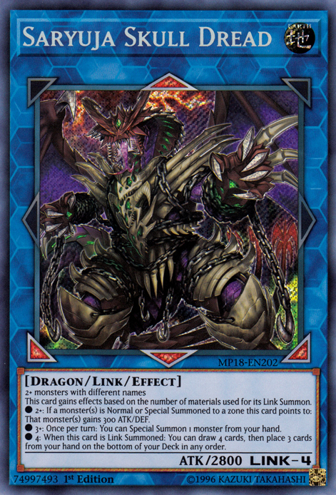 Saryuja Skull Dread [MP18-EN202] Secret Rare | Clutch Gaming