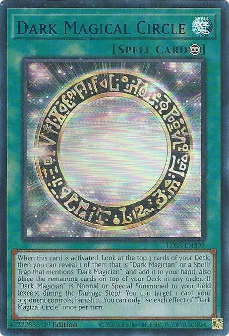 Dark Magical Circle (Blue) [LDS3-EN093] Ultra Rare | Clutch Gaming