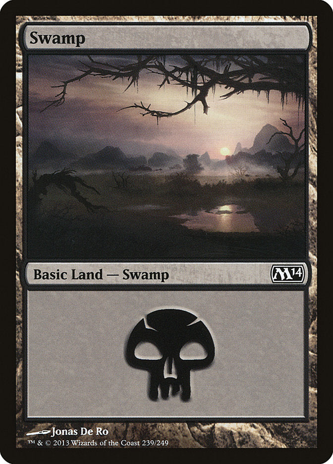 Swamp (239) [Magic 2014] | Clutch Gaming