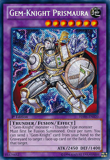 Gem-Knight Prismaura [HA06-EN020] Secret Rare | Clutch Gaming