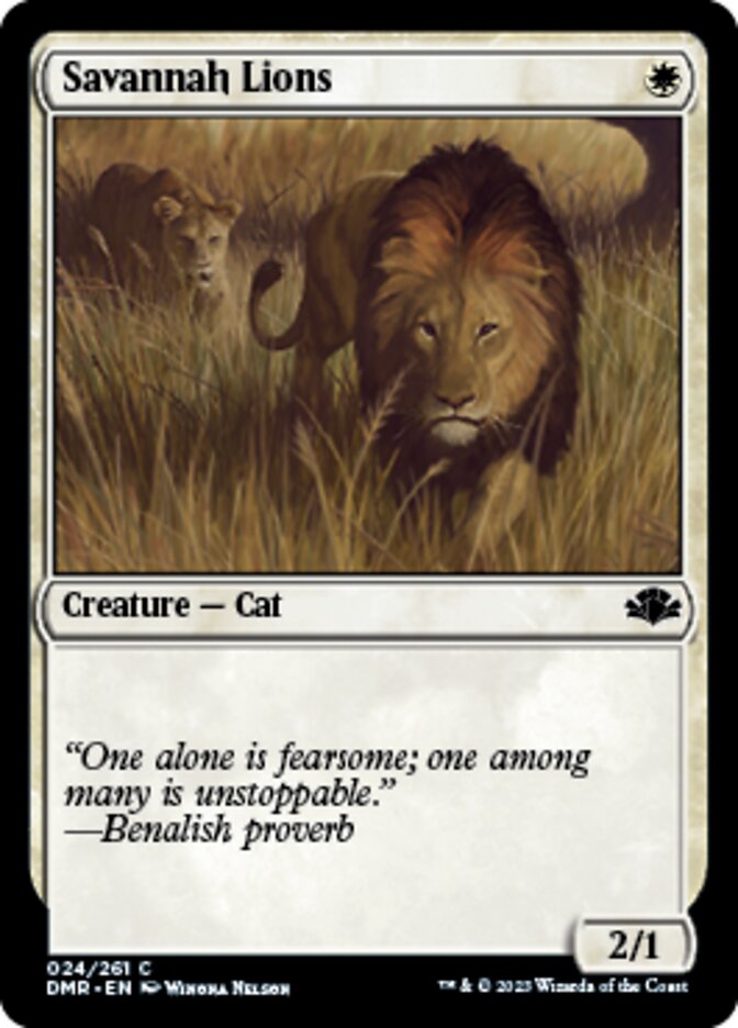 Savannah Lions [Dominaria Remastered] | Clutch Gaming