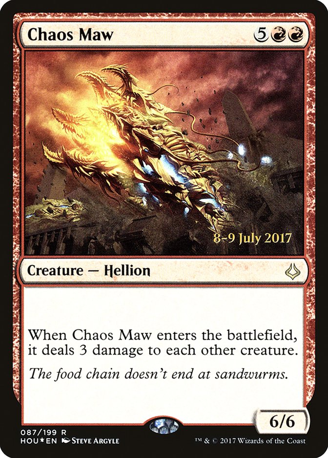 Chaos Maw [Hour of Devastation Prerelease Promos] | Clutch Gaming