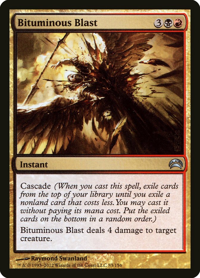 Bituminous Blast [Planechase 2012] | Clutch Gaming