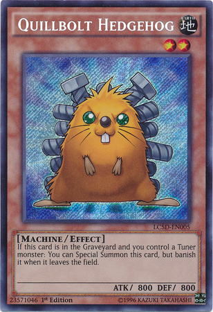 Quillbolt Hedgehog [LC5D-EN005] Secret Rare | Clutch Gaming