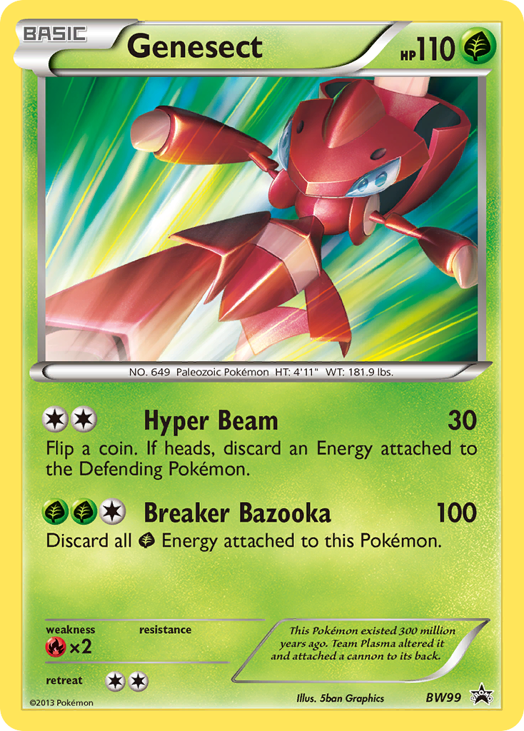 Genesect (BW99) [Black & White: Black Star Promos] | Clutch Gaming